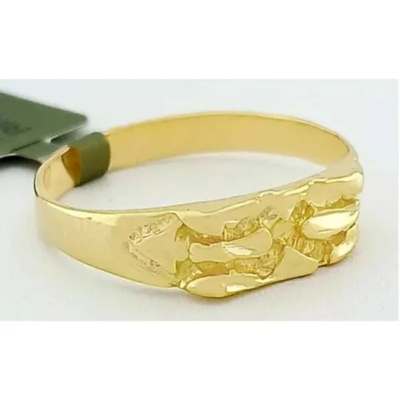 Nugget Style Ring 14k Yellow Gold